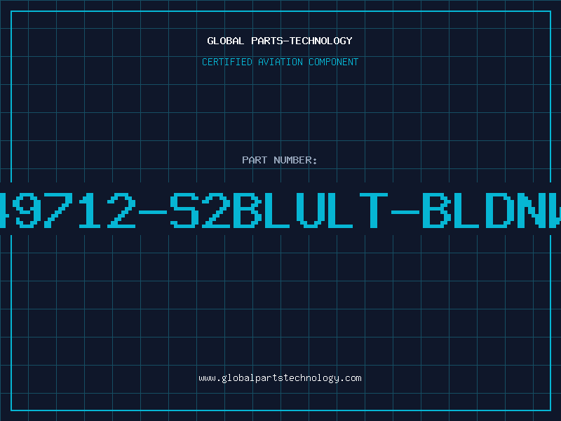 Aviation Part 49712-S2BLULT-BLDNW