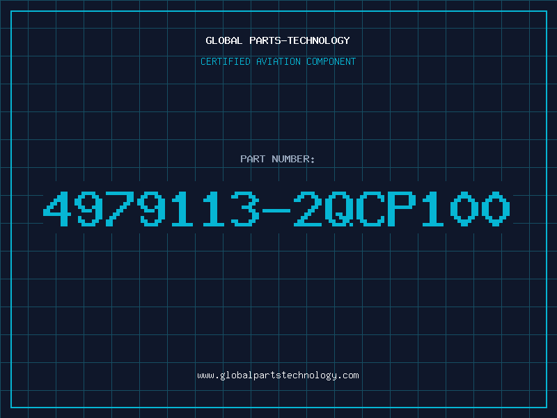 Aviation Part 4979113-2QCP100