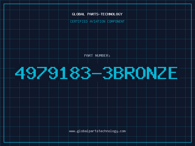 Aviation Part 4979183-3BRONZE