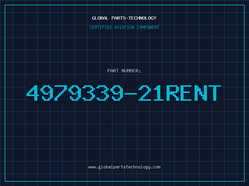 Aviation Part 4979339-21RENT
