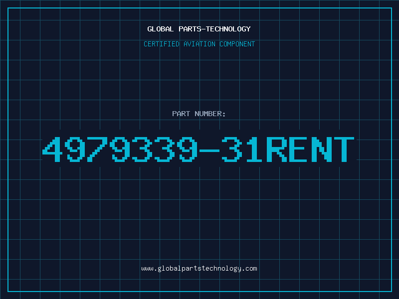 Aviation Part 4979339-31RENT