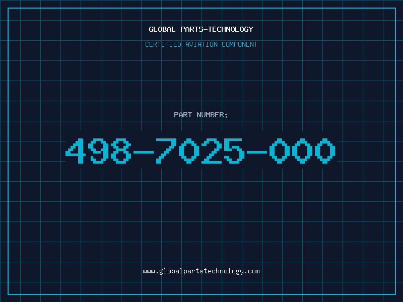 Aviation Part 498-7025-000