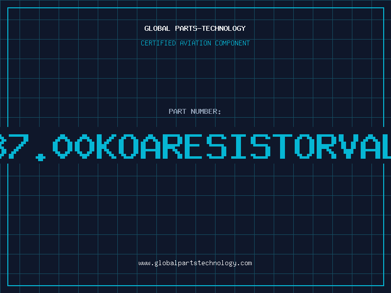 Aviation Part 4987.00KOARESISTORVALUE