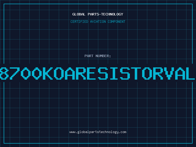 Aviation Part 498700KOARESISTORVALUE