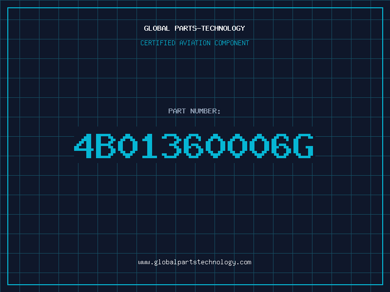 Aviation Part 4B01360006G