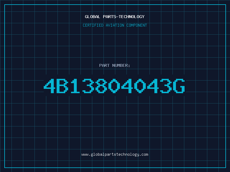 Aviation Part 4B13804043G