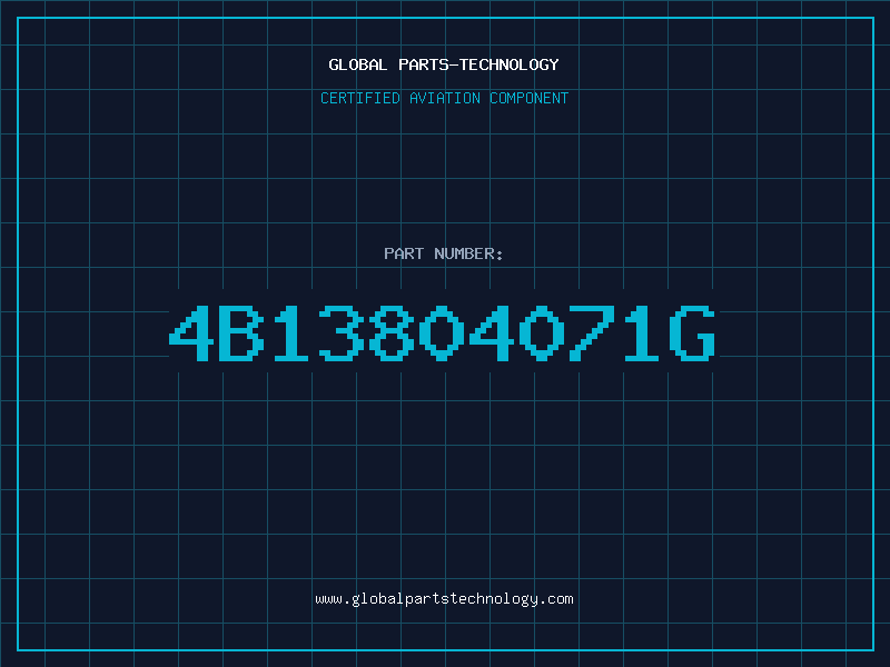 Aviation Part 4B13804071G