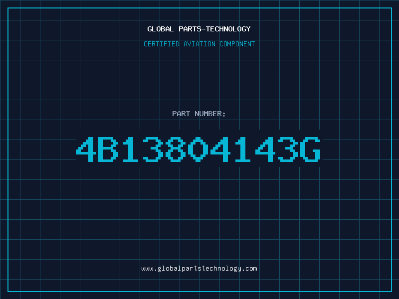 Aviation Part 4B13804143G