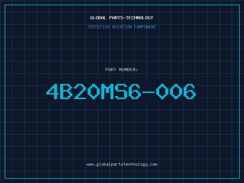 Aviation Part 4B20MS6-006