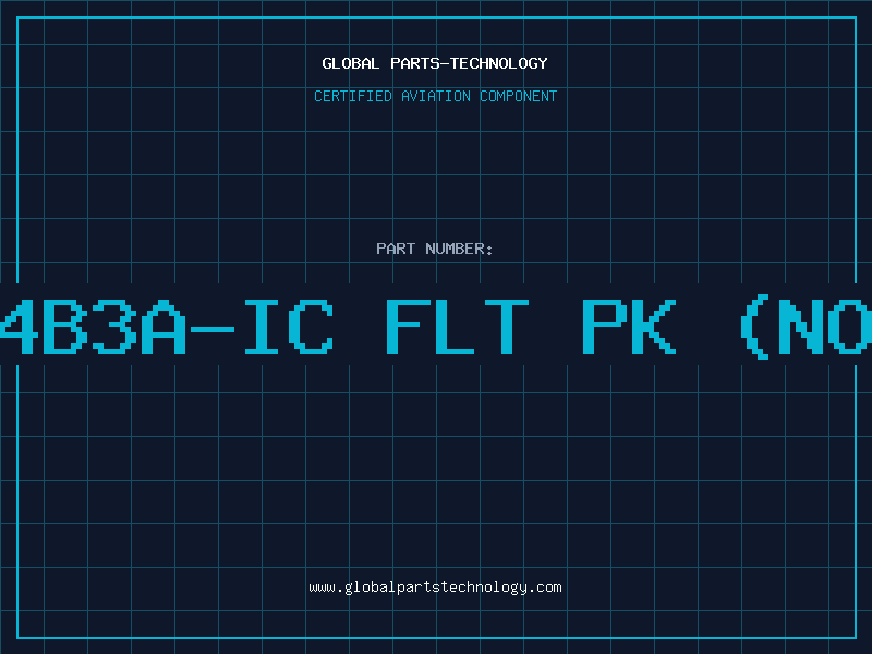 Aviation Part 4B3A-IC FLT PK (NO