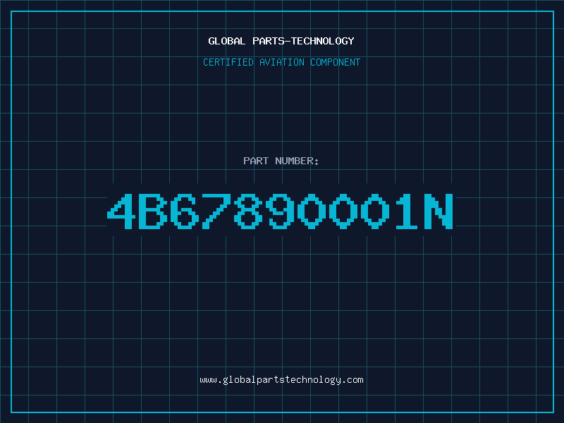 Aviation Part 4B67890001N