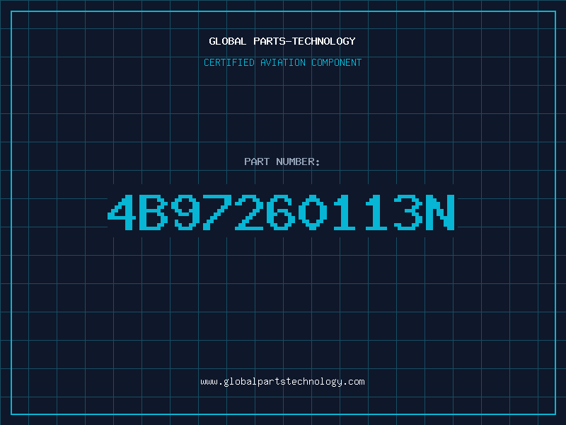Aviation Part 4B97260113N