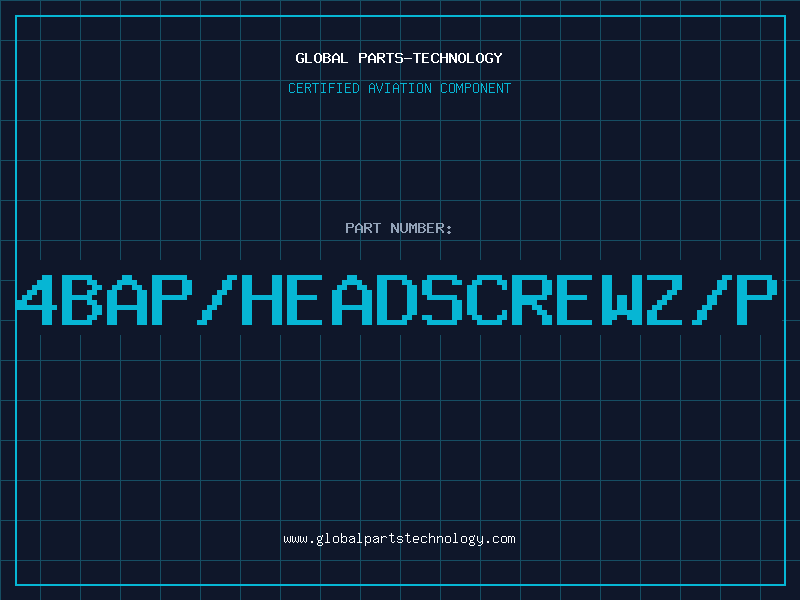 Aviation Part 4BAP/HEADSCREWZ/P