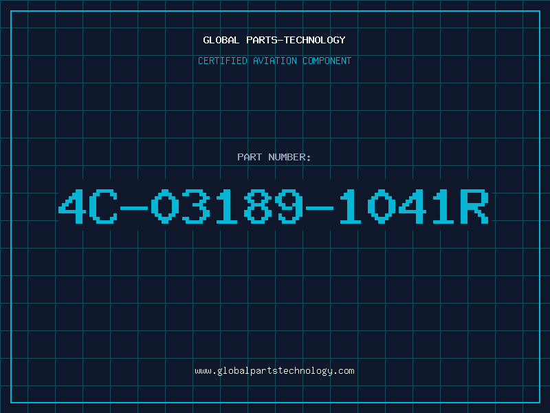 Aviation Part 4C-03189-1041R