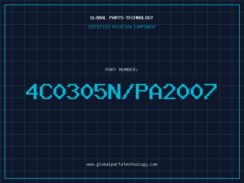 Aviation Part 4C0305N/PA2007