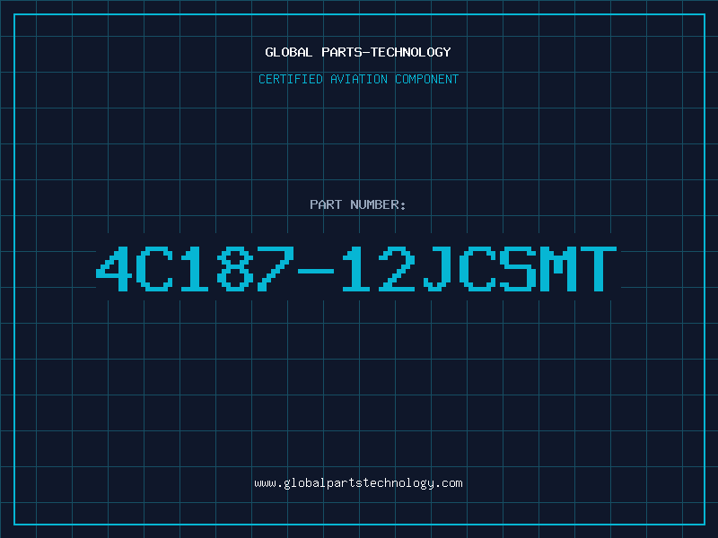 Aviation Part 4C187-12JCSMT