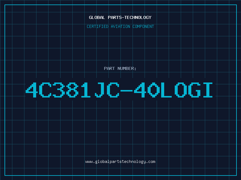 Aviation Part 4C381JC-40LOGI