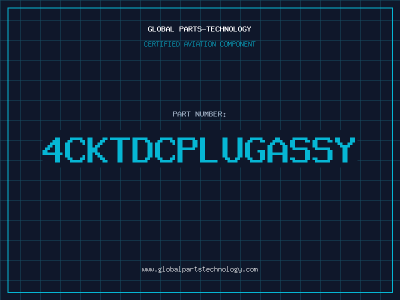 Aviation Part 4CKTDCPLUGASSY