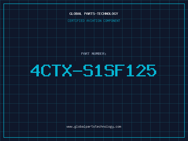 Aviation Part 4CTX-S1SF125