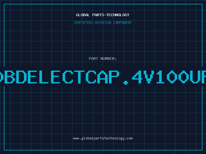 Aviation Part 4CV100BDElectCap.4V100uF-Bulk
