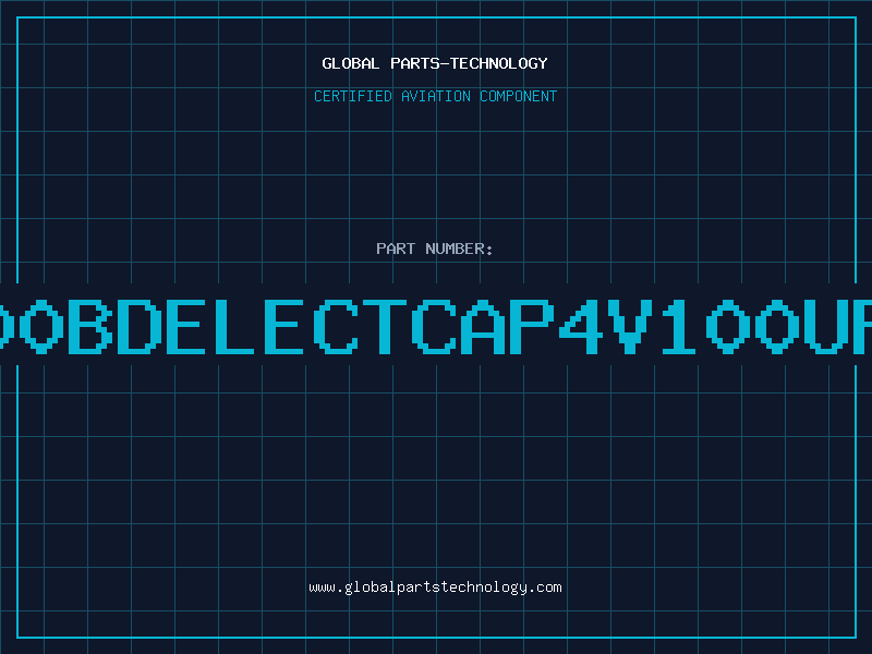 Aviation Part 4CV100BDElectCap4V100uFBulk