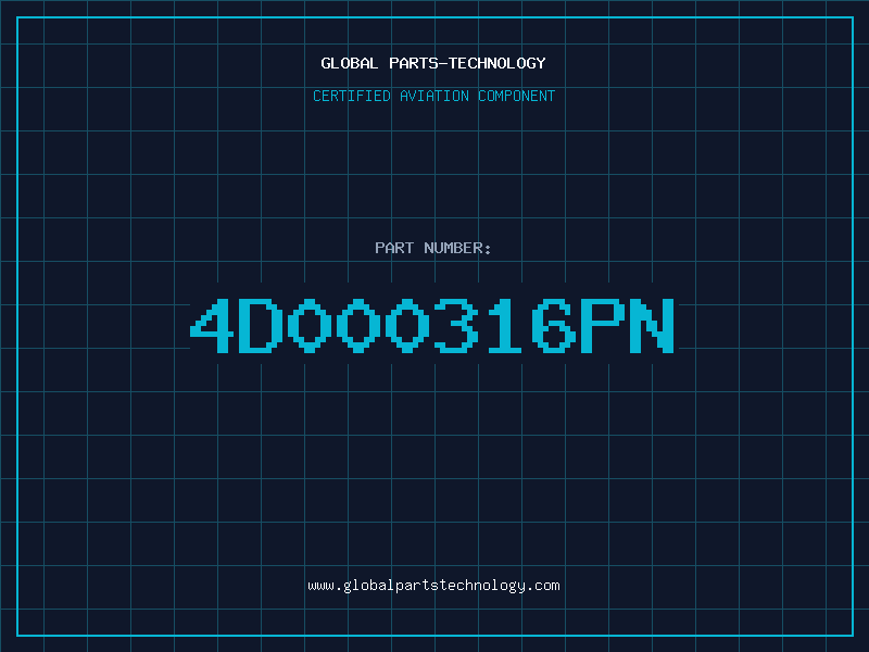 Aviation Part 4D000316PN