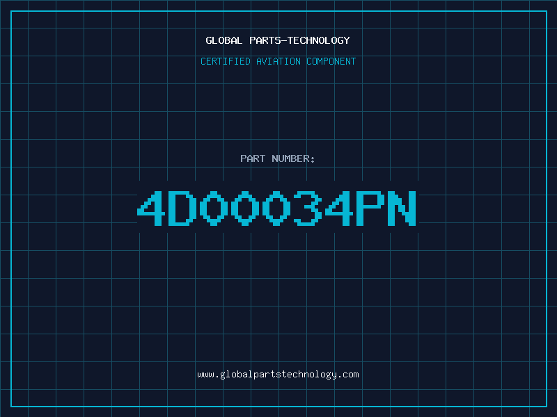 Aviation Part 4D00034PN