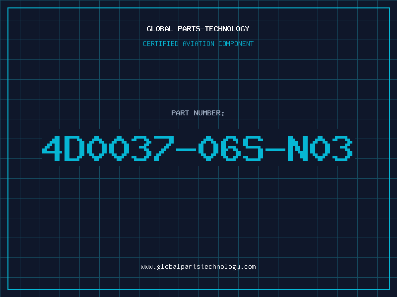 Aviation Part 4D0037-06S-N03