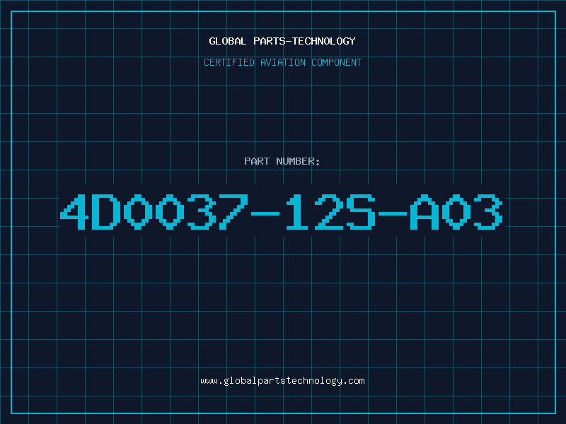 Aviation Part 4D0037-12S-A03