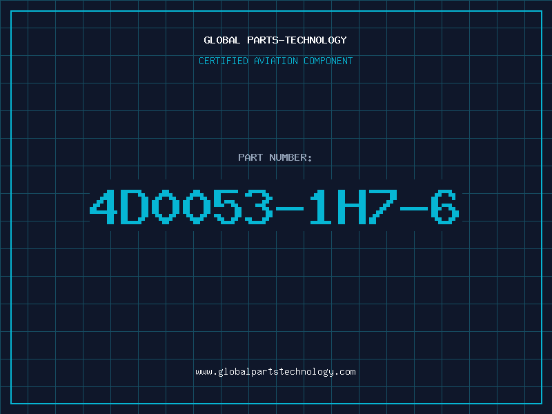 Aviation Part 4D0053-1H7-6