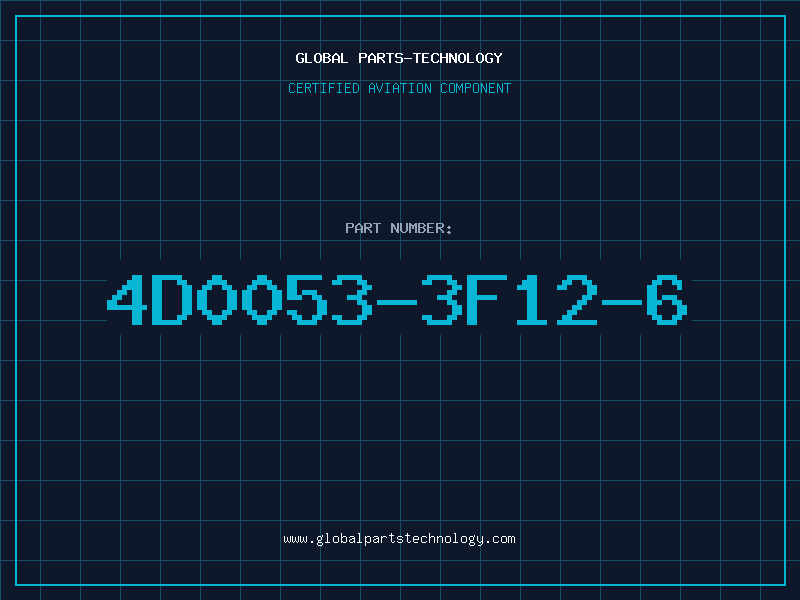 Aviation Part 4D0053-3F12-6