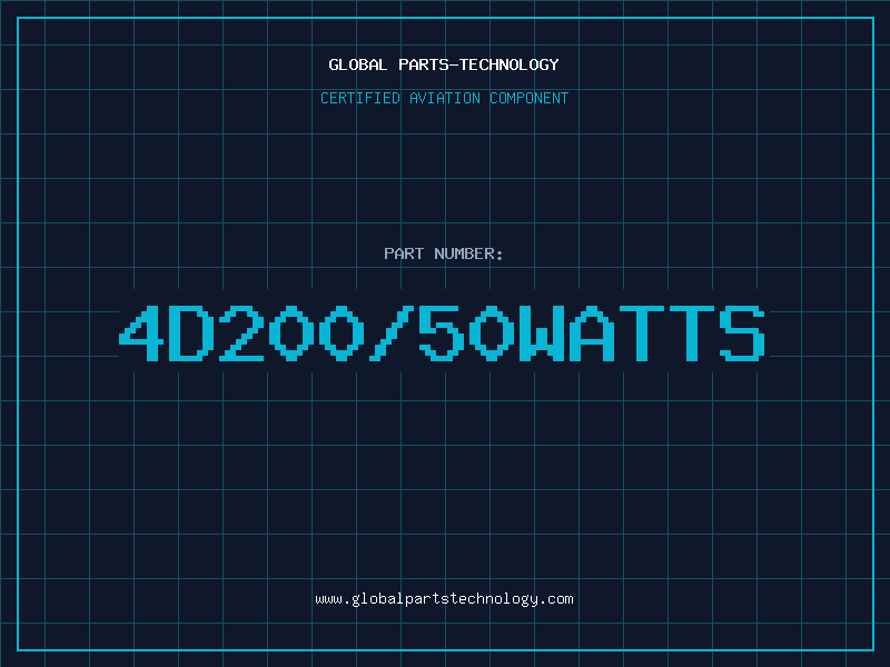 Aviation Part 4D200/50WATTS