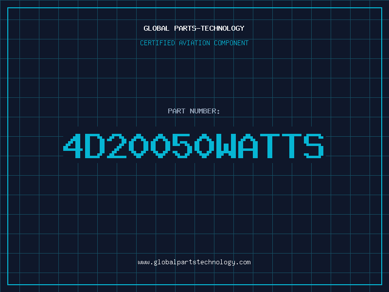 Aviation Part 4D20050WATTS