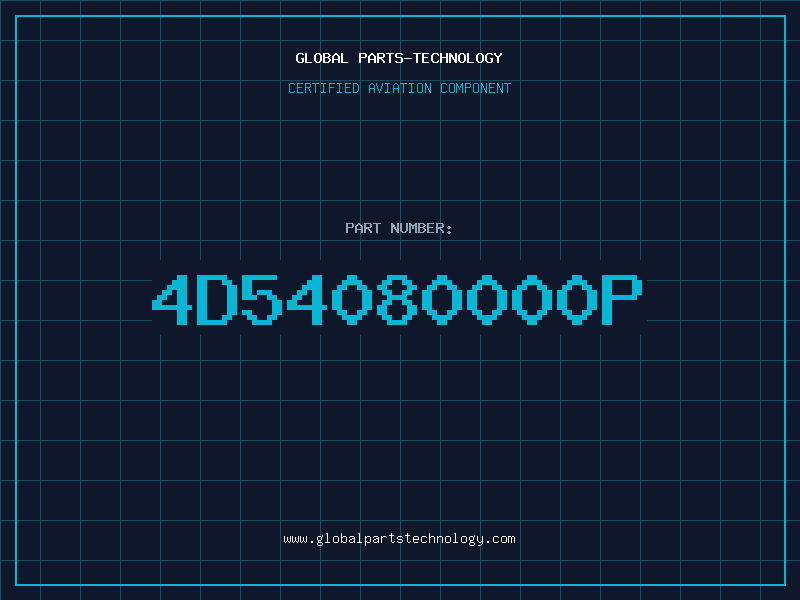 Aviation Part 4D54080000P
