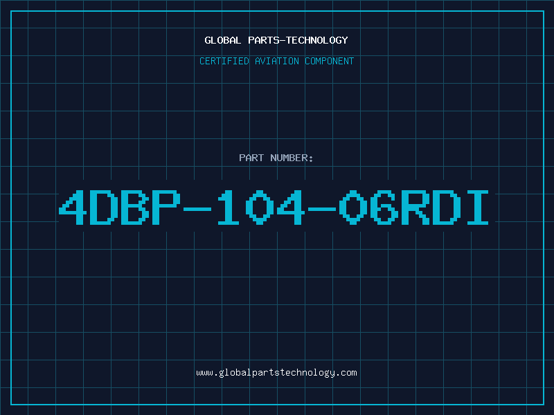 Aviation Part 4DBP-104-06RDI