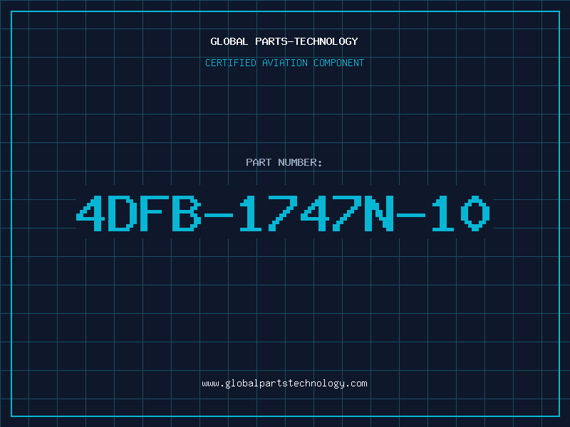 Aviation Part 4DFB-1747N-10