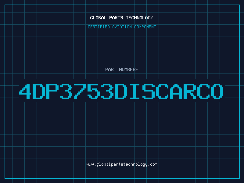 Aviation Part 4DP3753DISCARCO