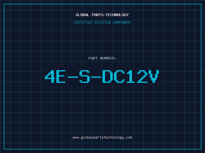 Aviation Part 4E-S-DC12V
