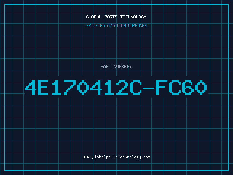 Aviation Part 4E170412C-FC60