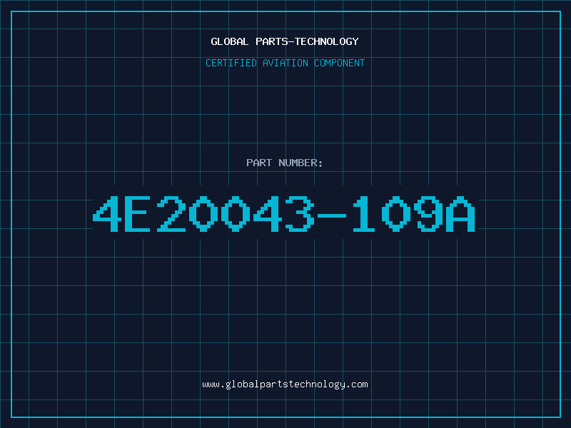 Aviation Part 4E20043-109A