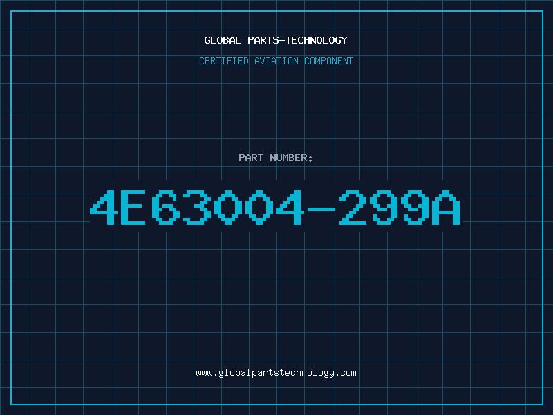 Aviation Part 4E63004-299A