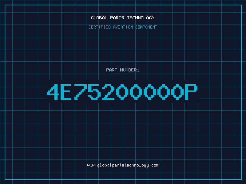 Aviation Part 4E75200000P