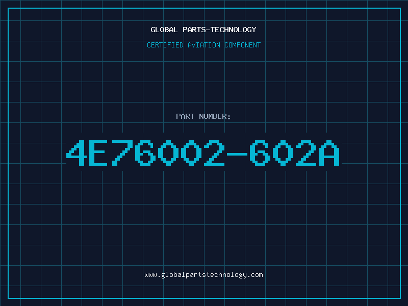 Aviation Part 4E76002-602A