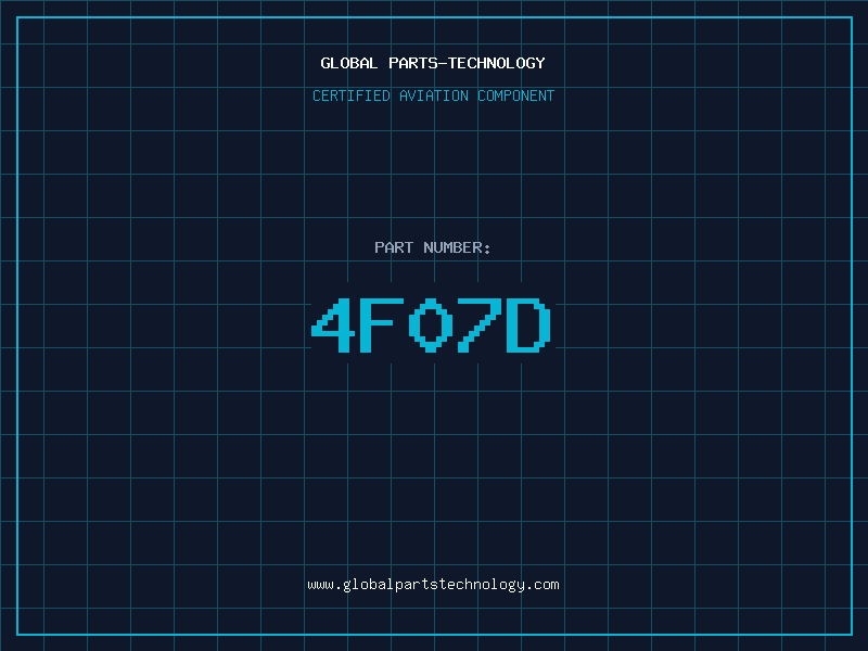 Aviation Part 4F07D