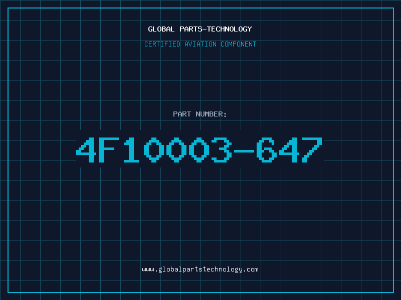Aviation Part 4F10003-647