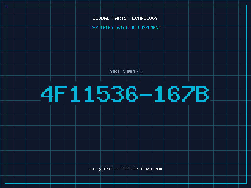 Aviation Part 4F11536-167B