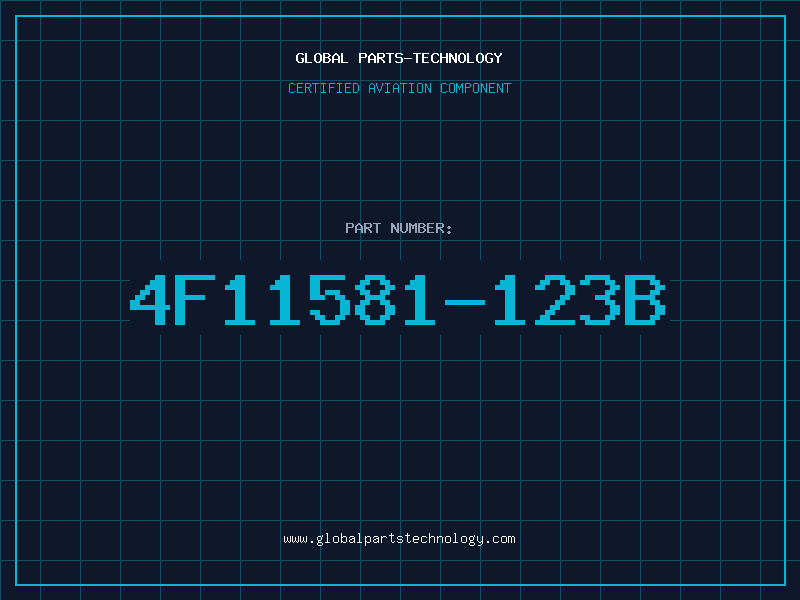 Aviation Part 4F11581-123B