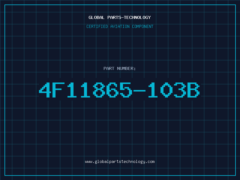 Aviation Part 4F11865-103B
