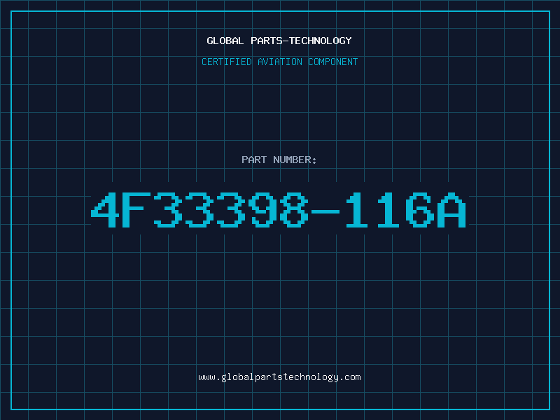 Aviation Part 4F33398-116A