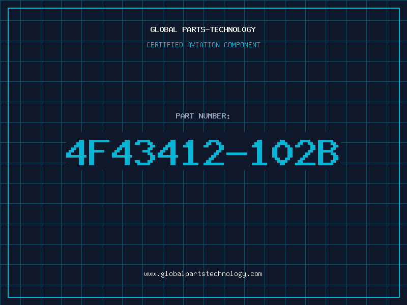 Aviation Part 4F43412-102B